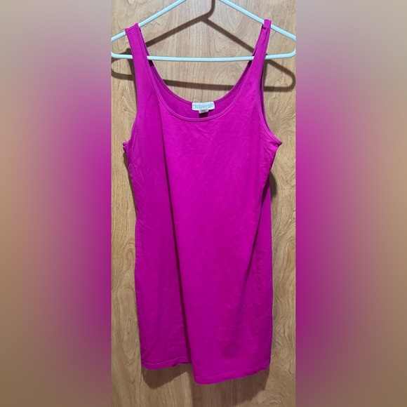 Forever 21 Dresses & Skirts - Forever 21 Fueshia Tank Dress Size Large